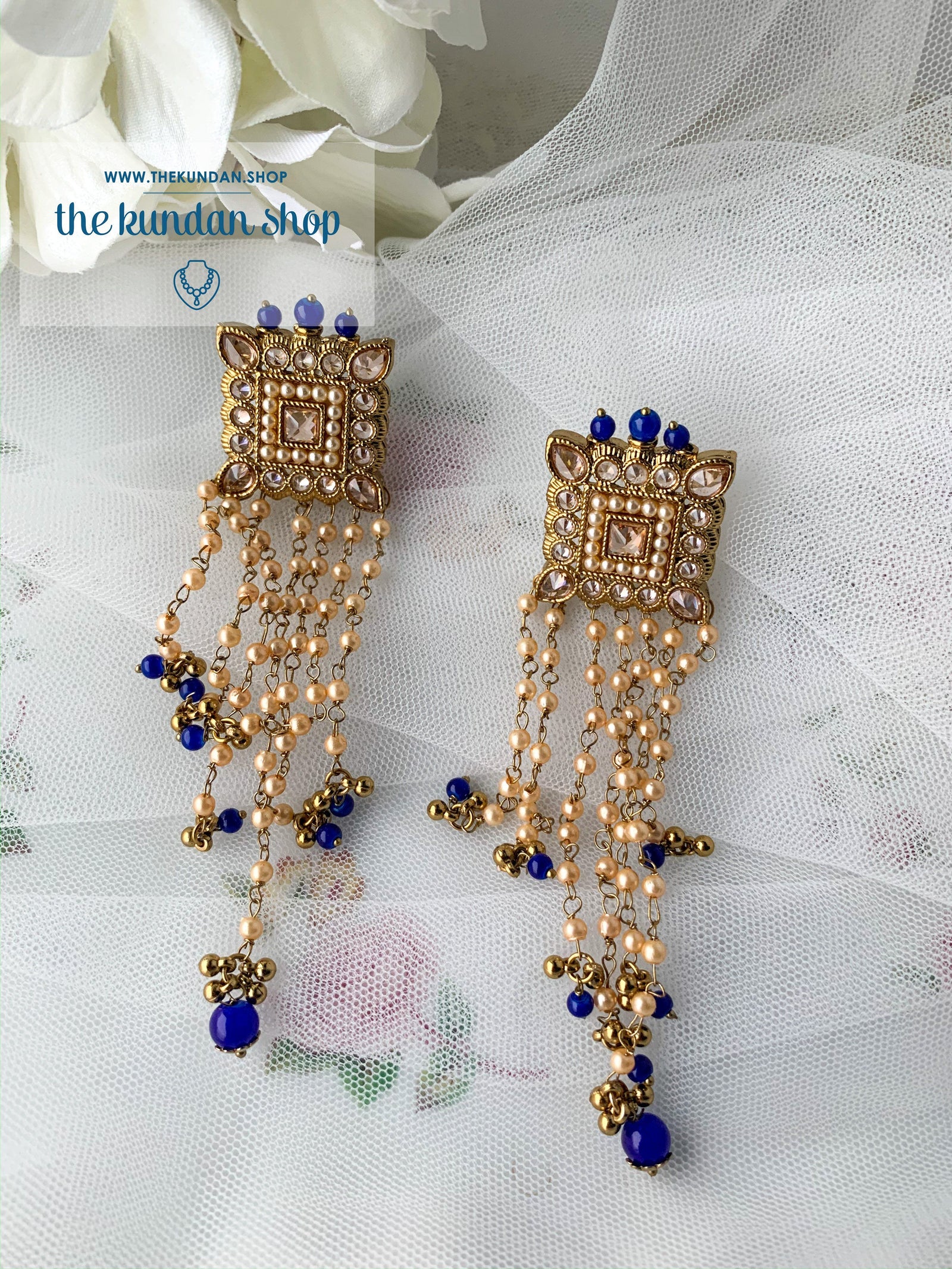 Splendour, Earrings - THE KUNDAN SHOP
