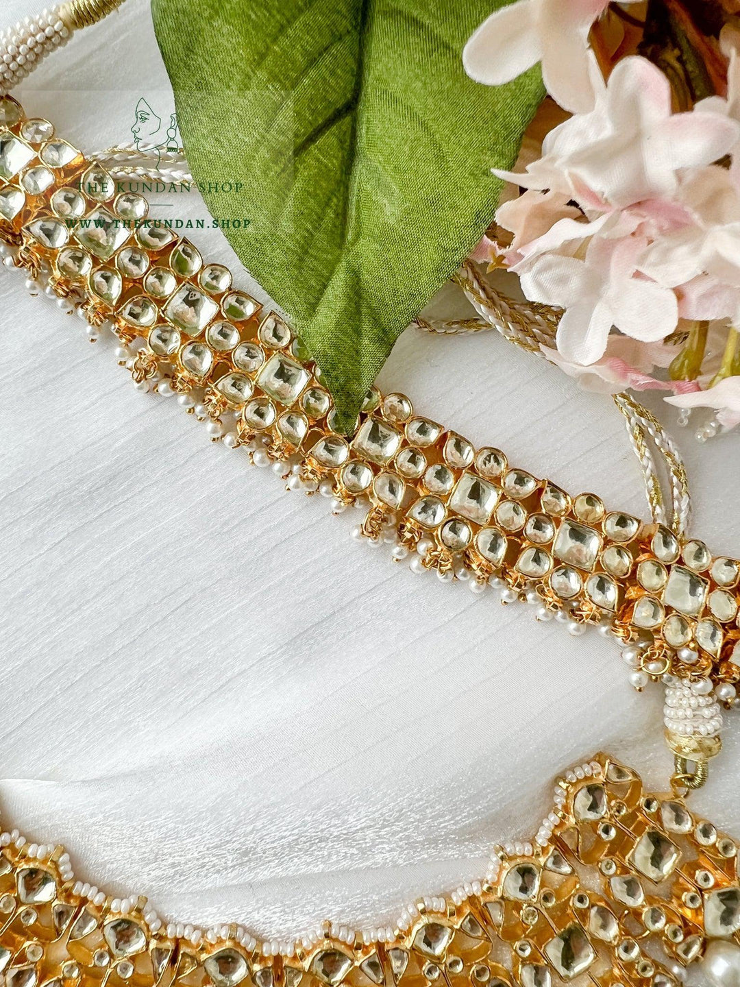 Arrayed in Pearl Necklace Sets THE KUNDAN SHOP 