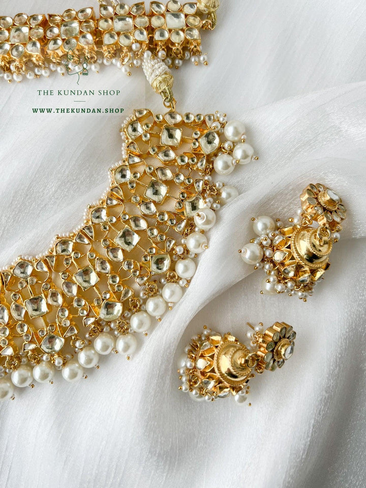 Arrayed in Pearl Necklace Sets THE KUNDAN SHOP 