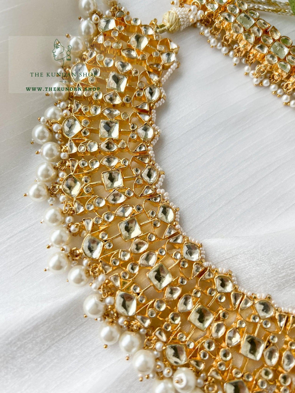 Arrayed in Pearl Necklace Sets THE KUNDAN SHOP 