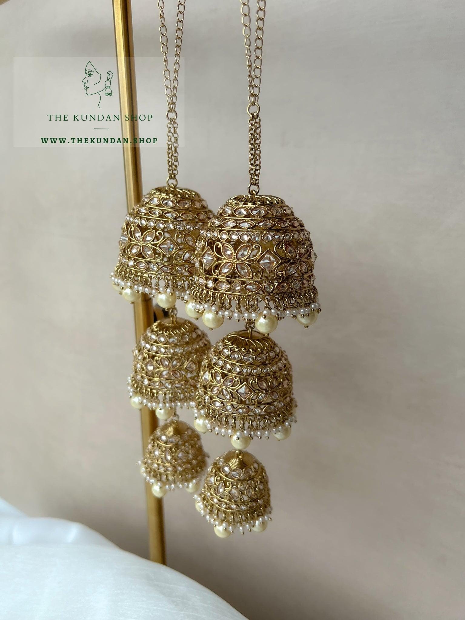 Champagne Entrance Polki Kaleeray Kaleeray THE KUNDAN SHOP 