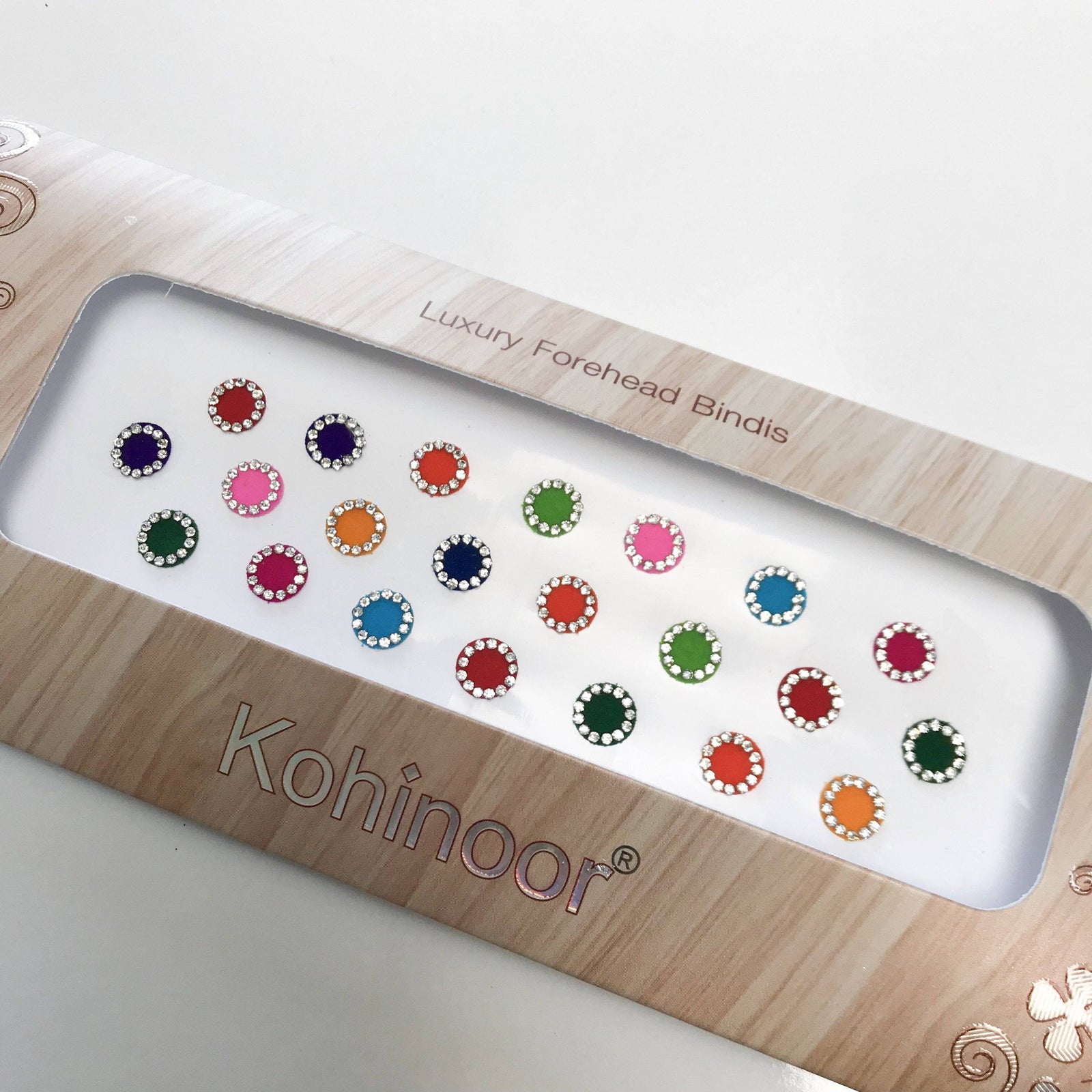 22-25 Piece Rhinestone Bindi, Bindis - THE KUNDAN SHOP