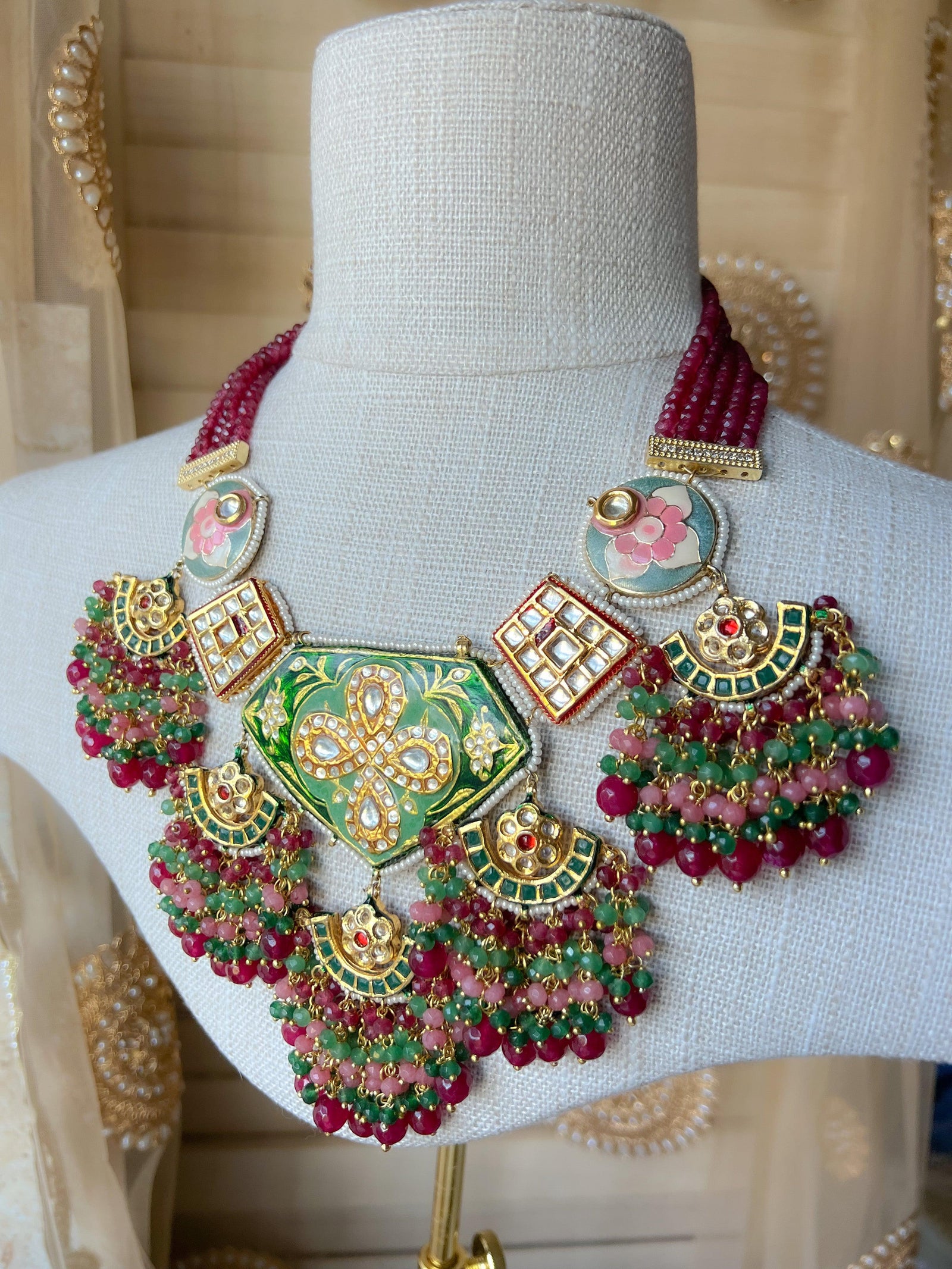 Invigorate in Kundan Necklace Sets THE KUNDAN SHOP 