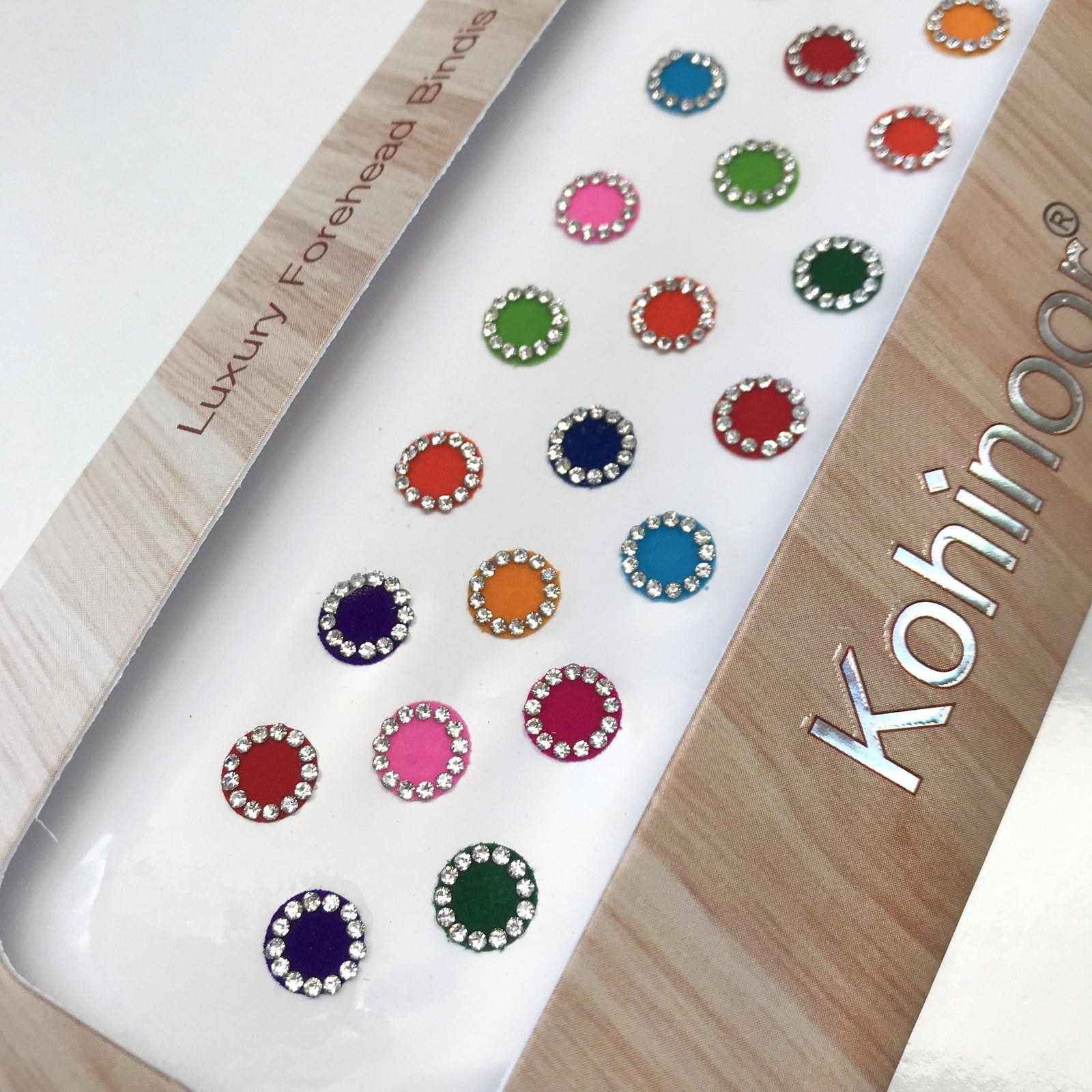 22-25 Piece Rhinestone Bindi, Bindis - THE KUNDAN SHOP